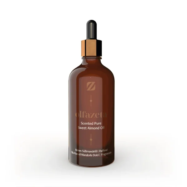 Olfazeta 007 - Huile pure d'amande douce parfumée pour Femme - 100ml
