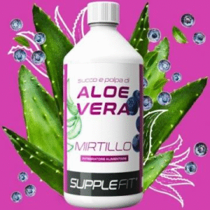 Jus Et Pulpe D’aloe Vera Avec Du Jus De Myrtille 1000ml