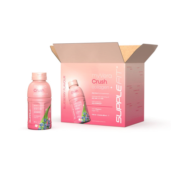 Myvera Crush Collagen + | Complément Alimentaire En Bouteille ( 6 bouteilles ) 1710ml