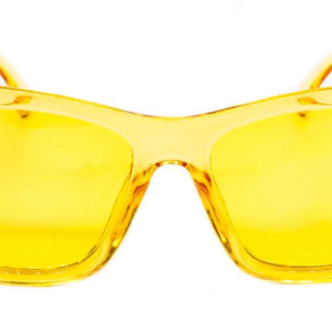 Lunettes De Soleil «square Ketty» Shiny Yellow