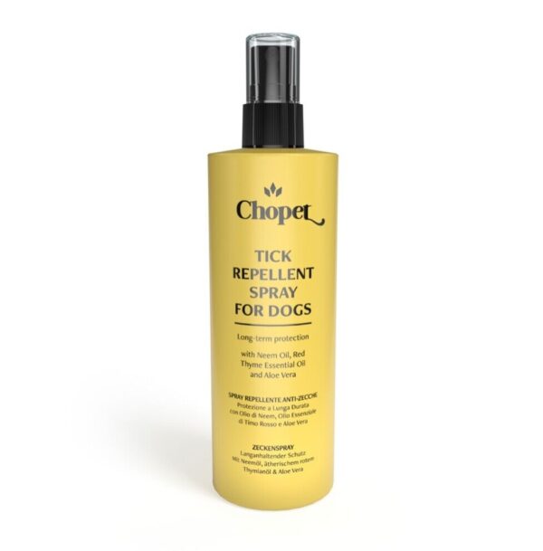 Spray répulsif anti-tiques pour les chiens - 150 ml